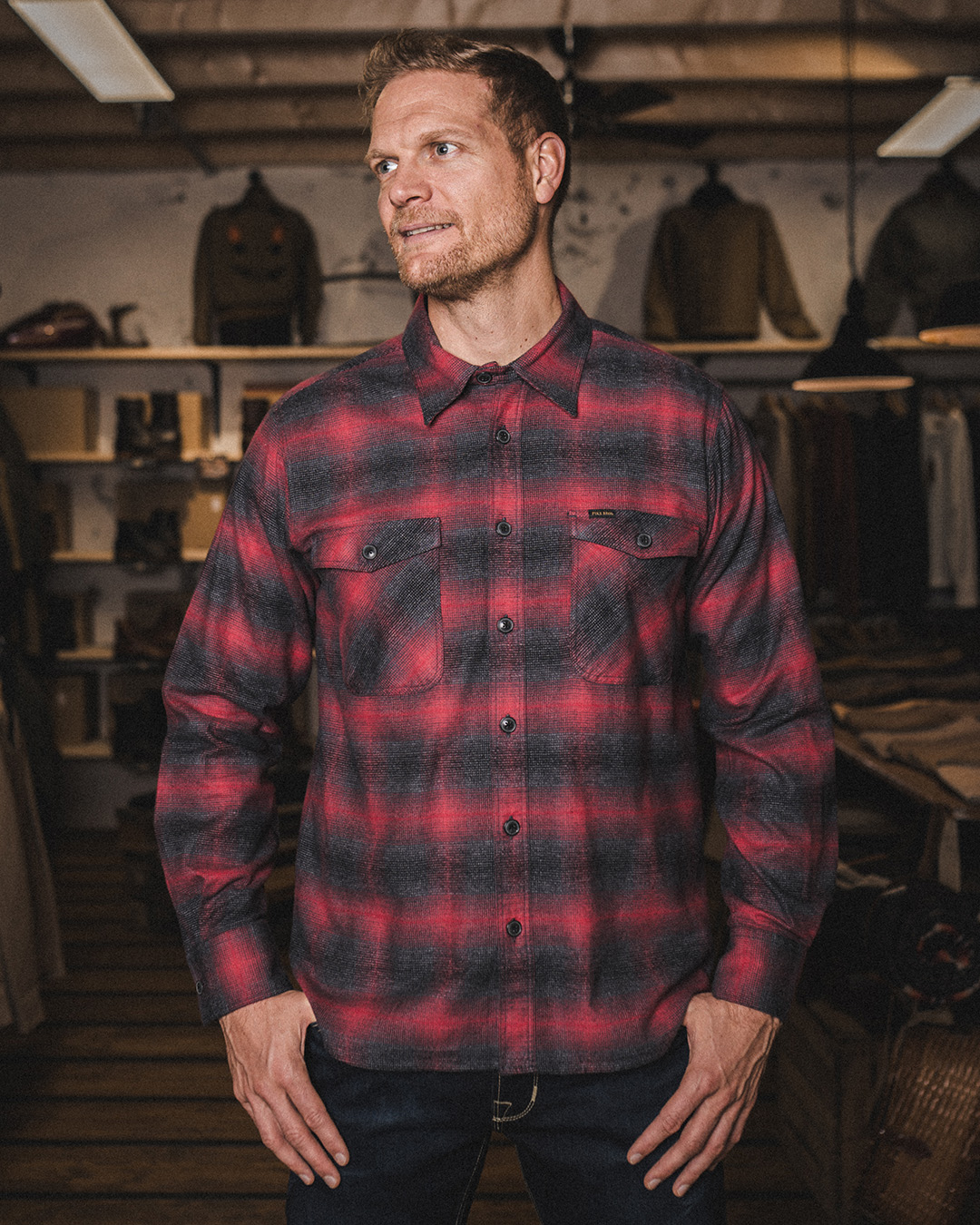 1943 CPO Shirt Tijuana red