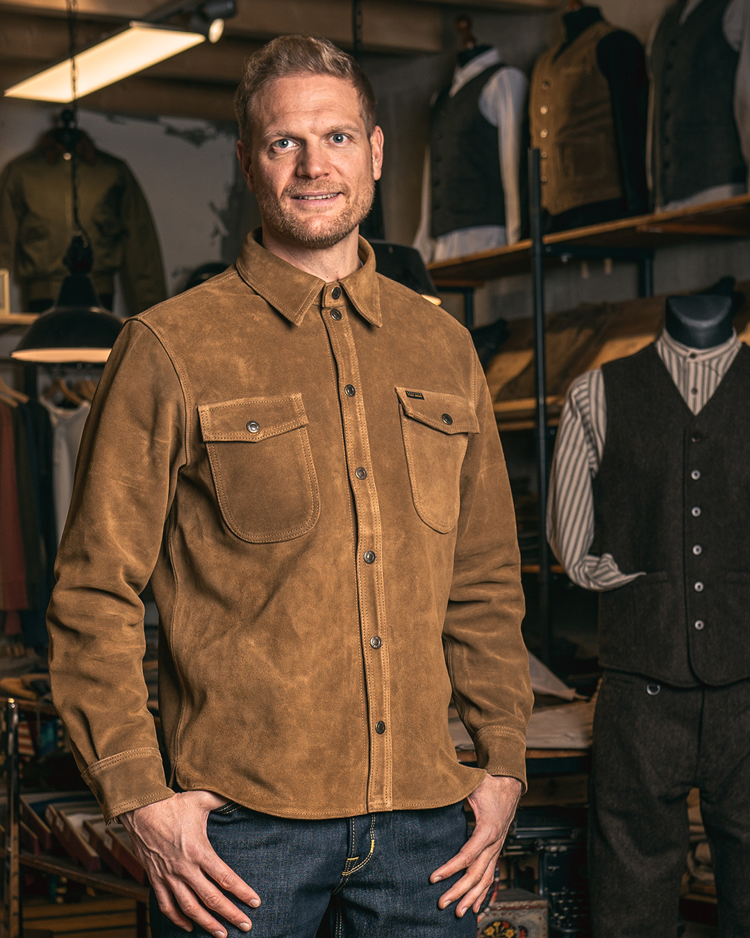 1943 CPO Shirt Mulholland brown