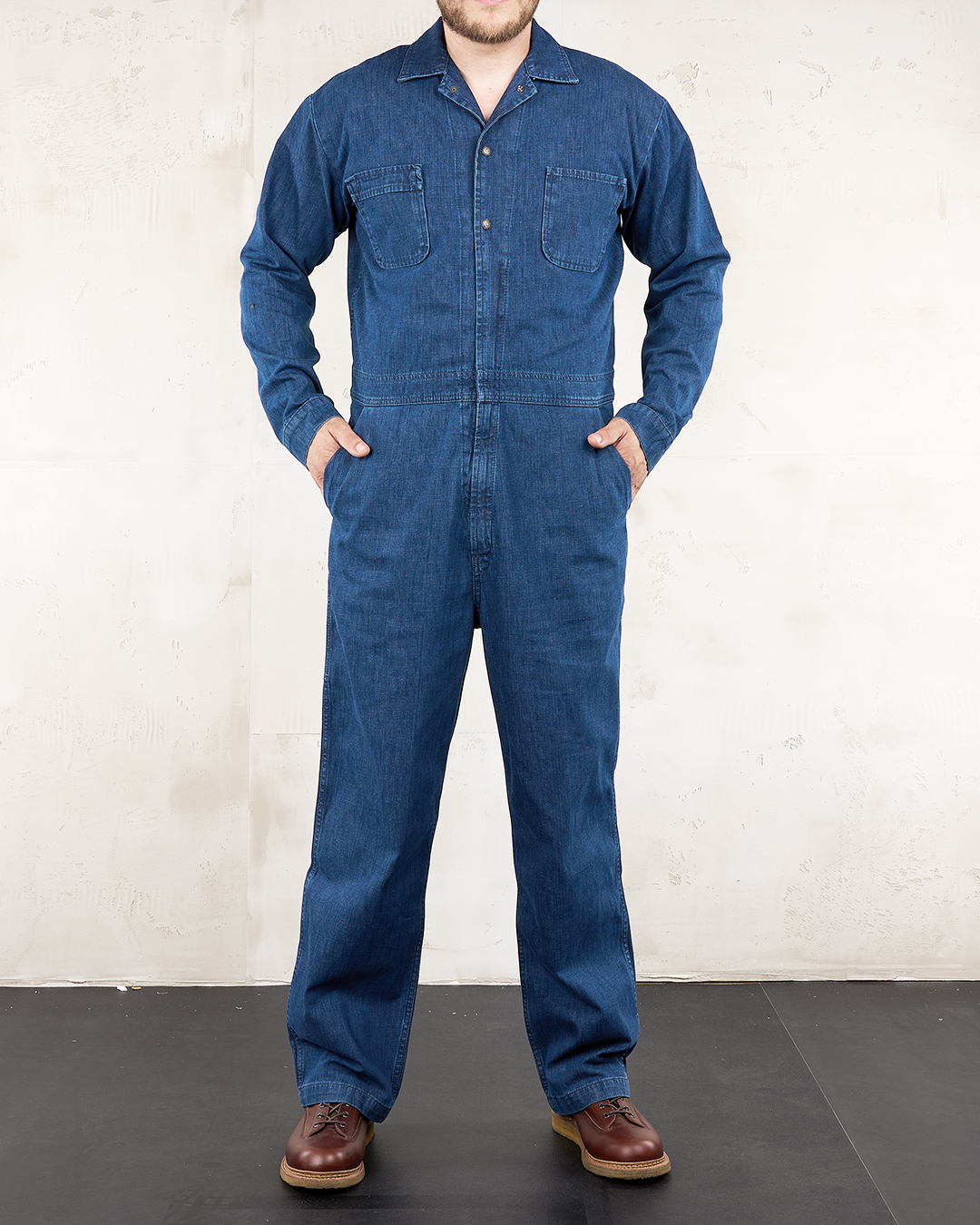 1967 Mechanic Denim Coverall 10oz indigo