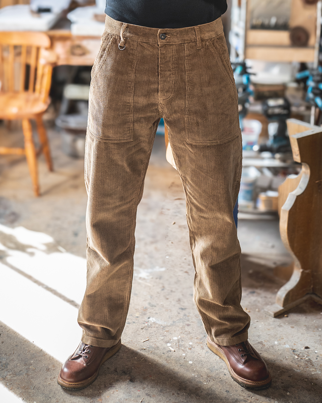 1967 Utility Trousers light brass cord