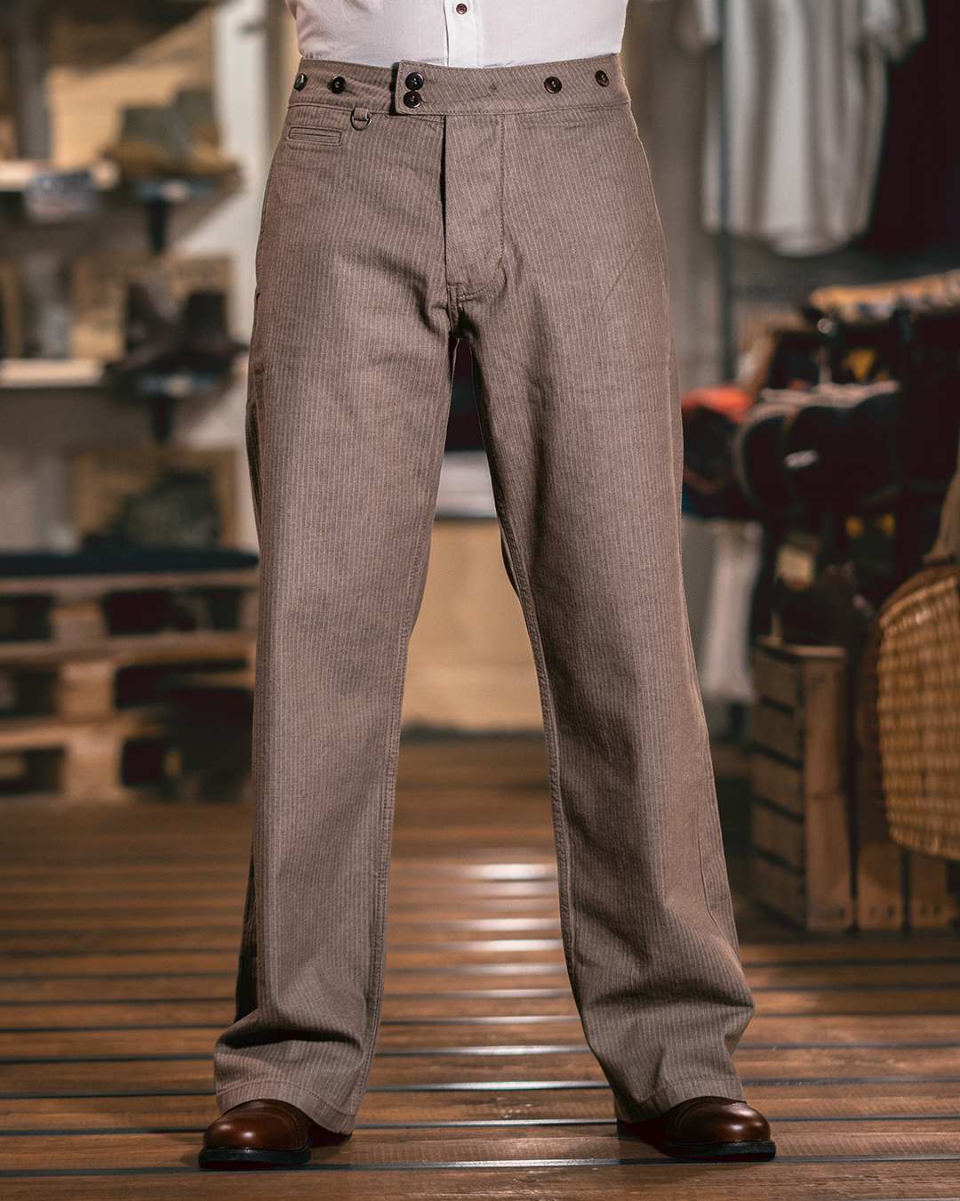 1905 Hauler Pant HBT brown