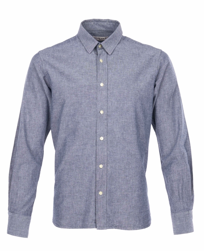 Pike Brothers 1954 Oxford Shirt Ocean blue