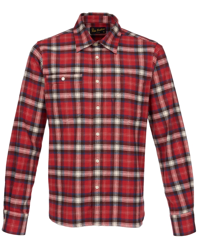 Pike Brothers 1937 Roamer Shirt red flannel