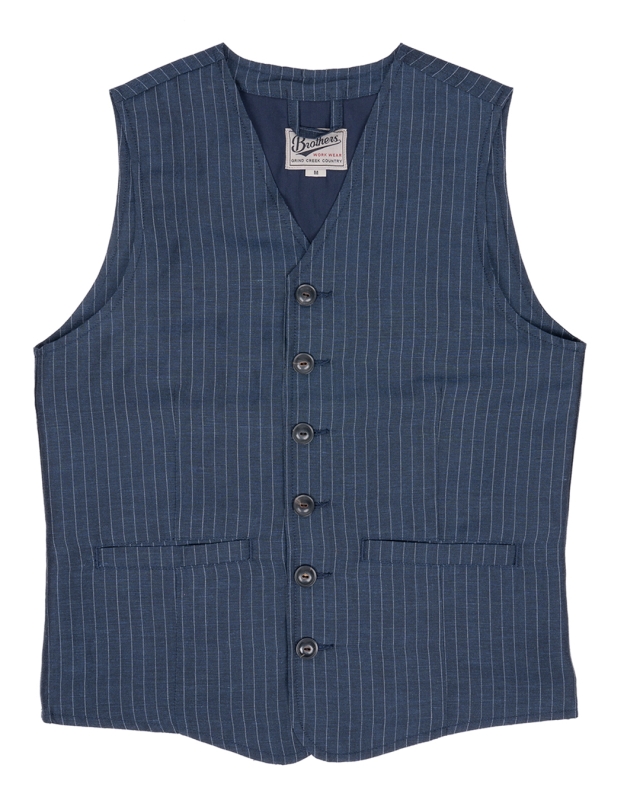 Pike Brothers 1905 Hauler Vest Chicago blue