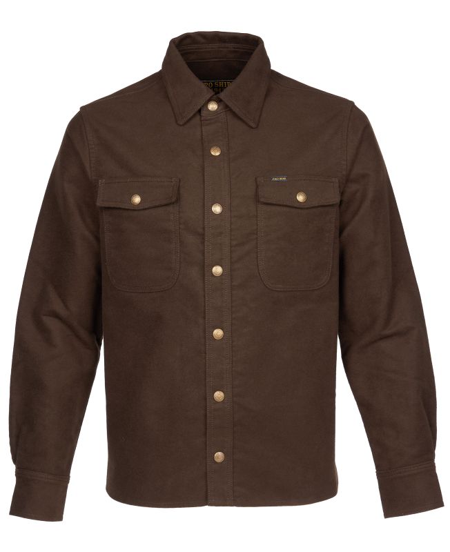 Pike Brothers 1943 CPO Shirt Moleskin soil brown