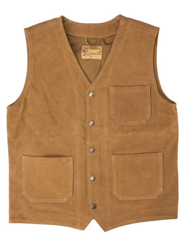 Pike Brothers 1937 Roamer Vest Mulholland brown