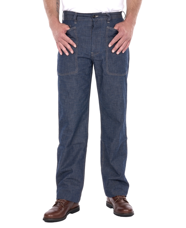 Pike Brothers 1940 Army Denim Trousers indigo