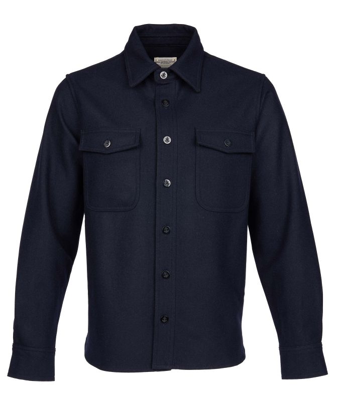 Pike Brothers 1943 CPO Shirt navy wool