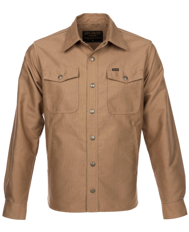 Pike Brothers 1967 CPO Shirt waxed khaki