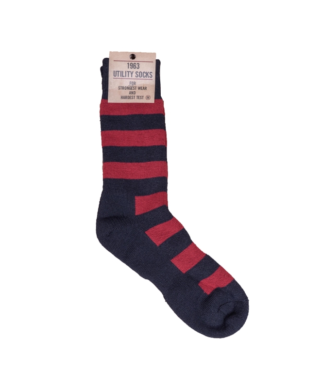 Pike Brothers 1963 Utility Socks Walt red