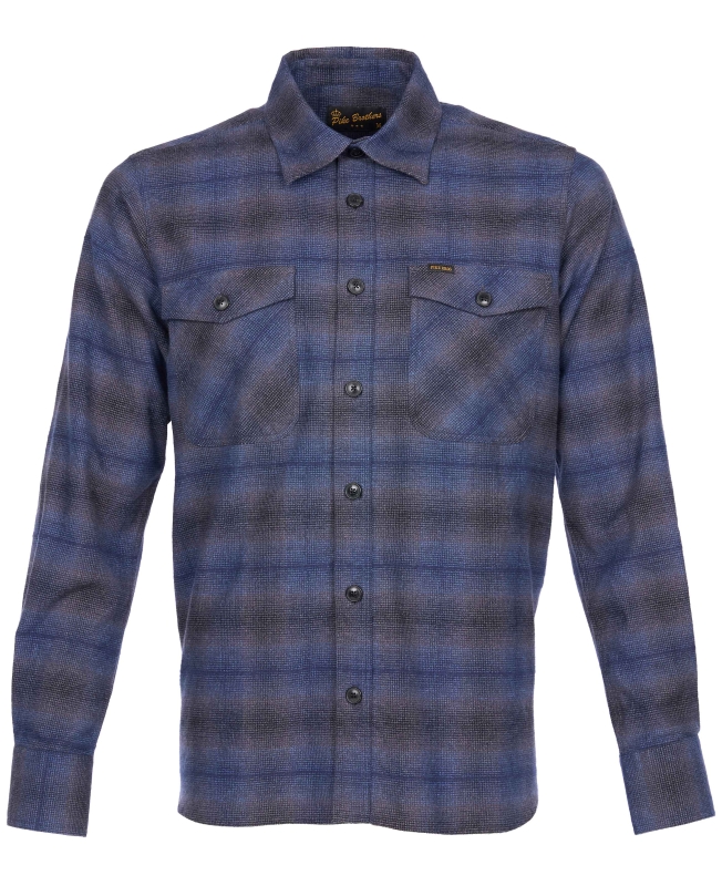 Pike Brothers 1943 CPO Shirt Tijuana blue