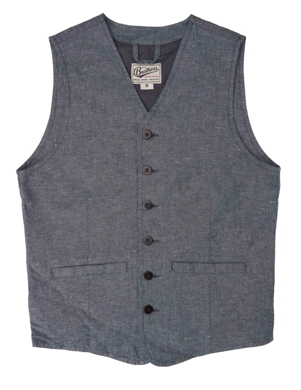 Pike Brothers 1905 Hauler Vest smoke grey