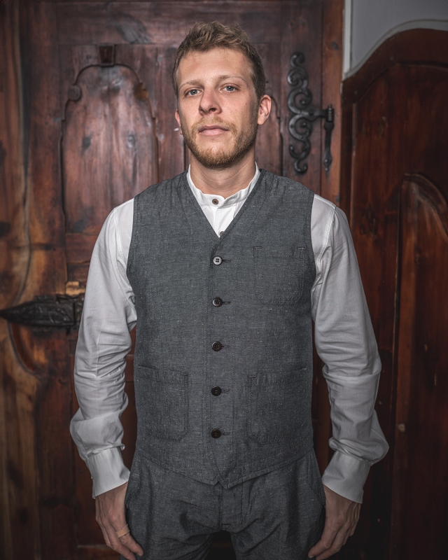 Pike Brothers 1937 Roamer Vest smoke grey